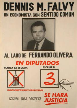 <span class="mw-page-title-main">Independent Moralizing Front</span> Defunct Peruvian political party