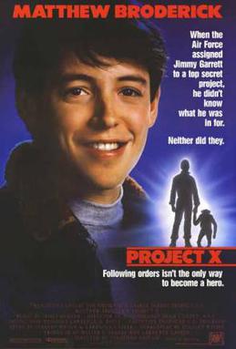 <i>Project X</i> (1987 film) 1987 film by Jonathan Kaplan