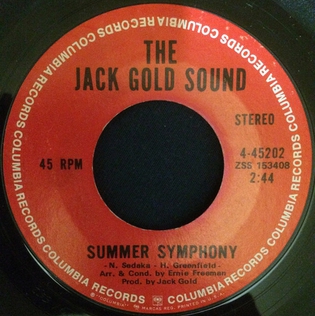 Summer Symphony 1970 single by Jack Gold Sound