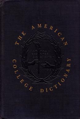 <span class="mw-page-title-main">American College Dictionary</span>