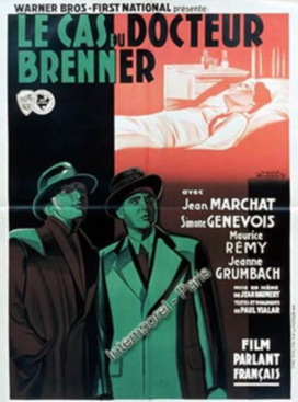 <i>The Case of Doctor Brenner</i> 1933 film