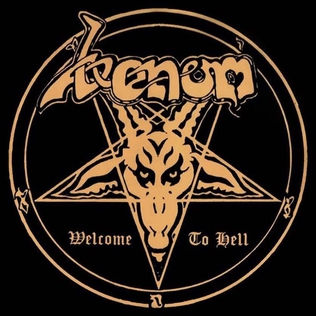 【本国UK初回盤付属品完品】Venom / Welcome To HellGaskin