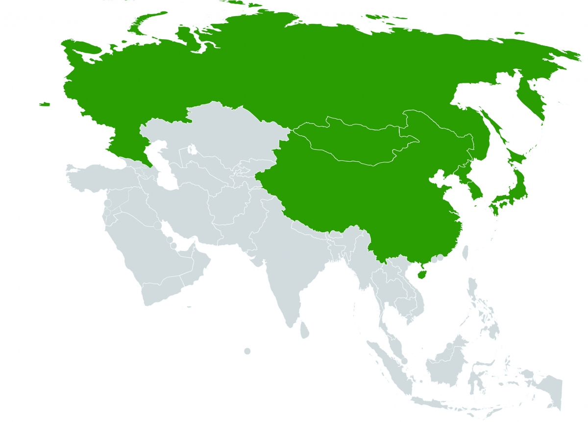 Regional asia japan wikwik. Северная Азия. Северная Азия на карте. Регионы Северной Азии. Северная Азия Википедия.