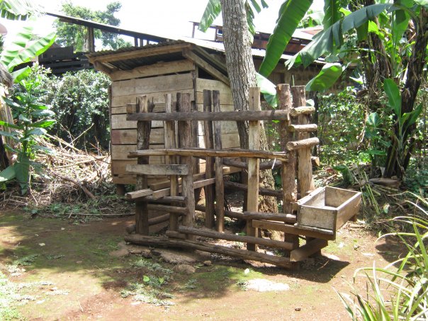 File:Kiriwa kya mburu (goat barn) of the Chaga people.jpg