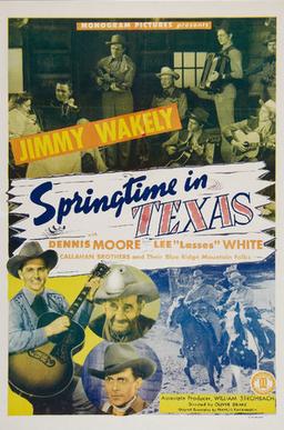 <i>Springtime in Texas</i> 1945 film directed by Oliver Drake