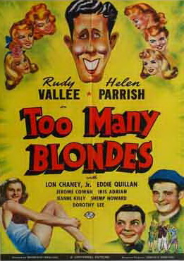 <i>Too Many Blondes</i> 1941 film by Thornton Freeland