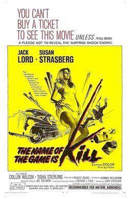 <i>The Name of the Game Is Kill!</i> 1968 film directed by Gunnar Hellström