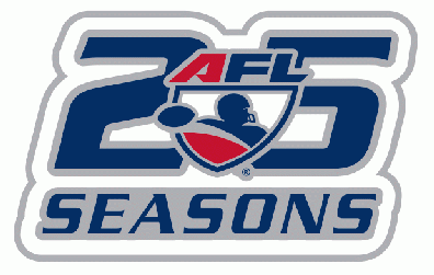 Arena Football League 25 seasons logo.gif