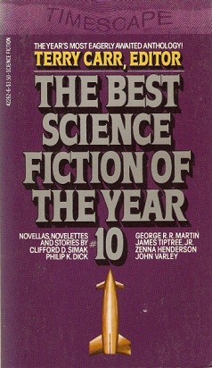 <i>The Best Science Fiction of the Year 10</i> 1981 anthology edited by Terry Carr