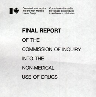 <span class="mw-page-title-main">Le Dain Commission of Inquiry into the Non-Medical Use of Drugs</span> Canadian government commission