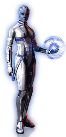 File:LiaraOriginal.png
Description	Screenshot of Liara's appearance from ME1.
Author or
copyright owner	BioWare
Source (WP:NFCC#4)	Upload on Wikia
Use in article (WP:NFCC#7)	Liara T'Soni
Purpose of use in article (WP:NFCC#8)	To illustrate an example provided in the concept art provide in supplementary material. The significance of the image is to help the reader identify the character, assure the reader they have reached the right article containing critical commentary about the character, and illustrate the nature of the character in a way that words alone could not convey.
Not replaceable with
free media because (WP:NFCC#1)	n.a.
Minimal use (WP:NFCC#3)	There are no free versions of this image since the entire work is copyrighted and cannot be duplicated for free.
Respect for
commercial opportunities (WP:NFCC#2)	n.a.