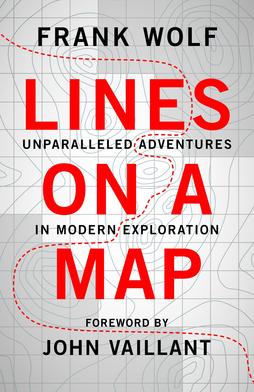 <i>Lines on a Map</i> 2018 book by Frank Wolf