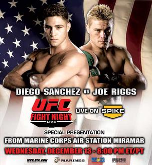 <span class="mw-page-title-main">UFC Fight Night: Sanchez vs. Riggs</span> UFC mixed martial arts event in 2006