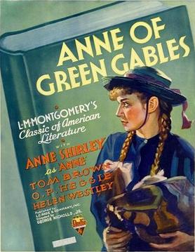 <i>Anne of Green Gables</i> (1934 film) 1934 film by George Nicholls, Jr.