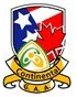 The CYC logo showing part of an American flag, Canadian maple leaf and the GAA logo Continental Youth Championship (logo).png