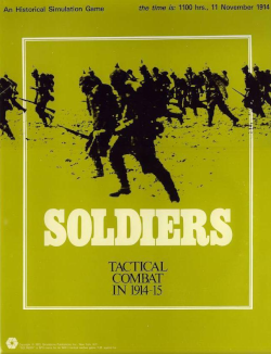 <i>Soldiers: Tactical Combat in 1914–15</i> 1971 World War II board wargame