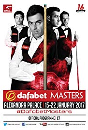 2017 Masters (snooker) Professional non-ranking snooker tournament, Jan 2017