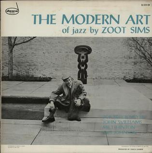 <i>The Modern Art of Jazz by Zoot Sims</i> 1956 studio album by Zoot Sims