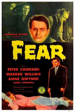 <i>Fear</i> (1946 film) 1946 low-budget film noir directed by Alfred Zeisler