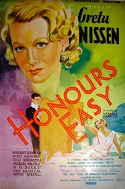 <i>Honours Easy</i> 1935 British drama film