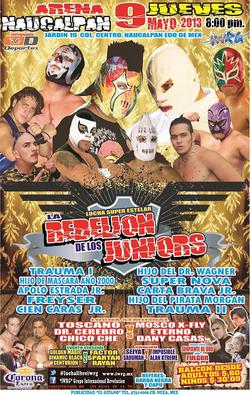 <span class="mw-page-title-main">Rebelión de los Juniors (2013)</span> 2013 International Wrestling Revolution Group event