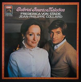 <i>Fauré Mélodies</i> (Frederica von Stade recording) 1983 studio album by Frederica von Stade and Jean-Philippe Collard