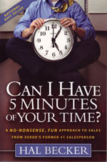 <i>Can I Have 5 Minutes of Your Time?</i> 2009 boom by Hal Becker