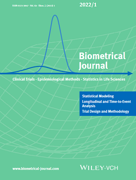 Biometrical Journal journal cover volume 64 issue 1.png