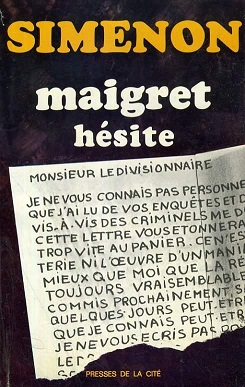 <i>Maigret Hesitates</i> Novel by Georges Simenon