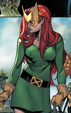 Jean as Marvel Girl from House of X #1. Art by Pepe Larraz.