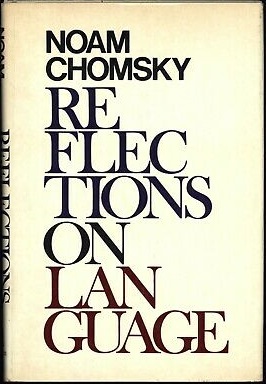 <i>Reflections on Language</i> 1975 book by Noam Chomsky