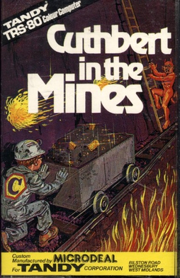 <i>Cuthbert in the Mines</i> 1984 platforming video game