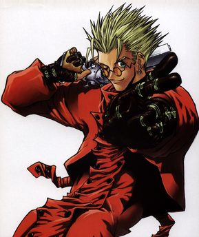 <span class="mw-page-title-main">Vash the Stampede</span> Fictional character from Trigun