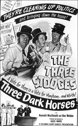 <i>Three Dark Horses</i> 1952 American short film by Jules White