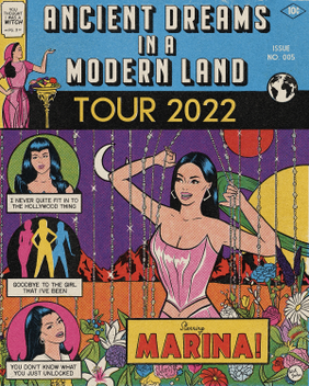 <span class="mw-page-title-main">Ancient Dreams in a Modern Land Tour</span> 2022 concert tour by Marina