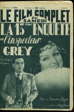 <i>Greys Thirteenth Investigation</i> 1937 film