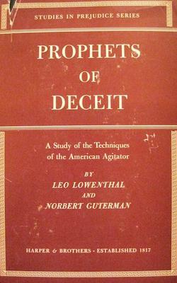 <i>Prophets of Deceit</i> 1949 book