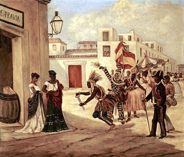 cocktails inspired art, Types and Customs of the Island of Cuba by Victor Patricio de Landaluze
