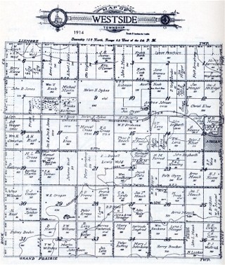 Map of Westside Township - 1914 Westside Township, MN, 1914.jpg