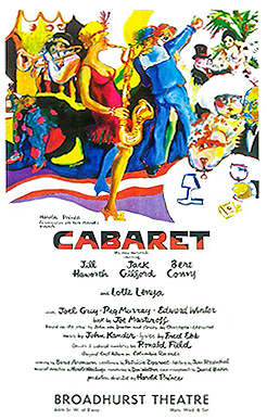 <i>Cabaret</i> (musical) 1966 musical by John Kander and Fred Ebb