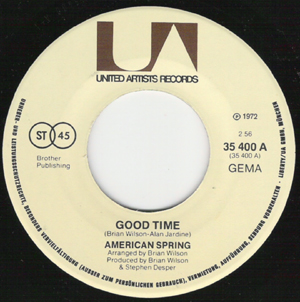 <span class="mw-page-title-main">Good Time (American Spring song)</span>