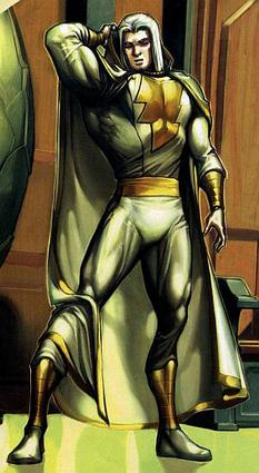 Portion of a panel from The Trials of Shazam #2 (November 2006) featuring Marvel. Art by Howard Porter.