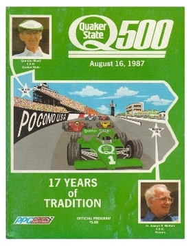 <span class="mw-page-title-main">1987 Pocono 500</span> Motor car race