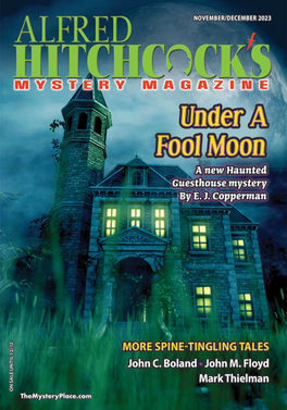 <i>Alfred Hitchcocks Mystery Magazine</i> Monthly digest fiction magazine