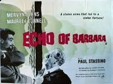 <i>Echo of Barbara</i> 1960 British film directed by Sidney Hayers