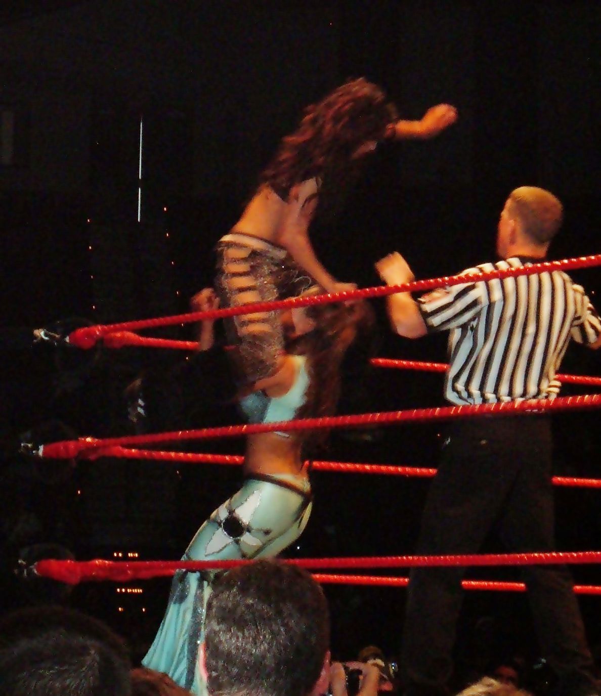 File:Melina Perez and Mickie James RAW House Show 6-23-07.jpg - Wikipedia.