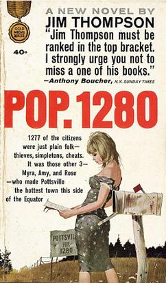 <i>Pop. 1280</i> 1964 crime novel by Jim Thompson