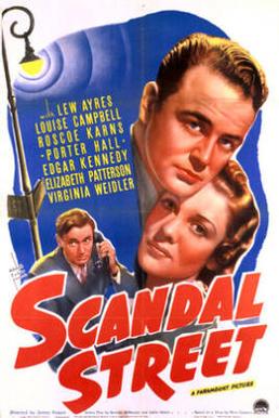 <i>Scandal Street</i> (1938 film) 1938 film by James P. Hogan