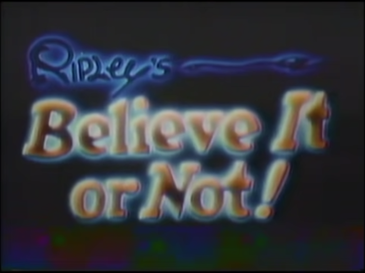 Ripley's Believe It or Not! (TV Series 1982–1986) - IMDb