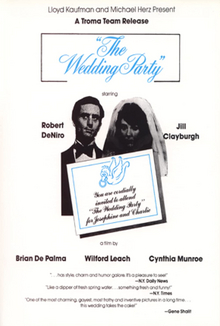 <i>The Wedding Party</i> (1969 film) 1969 film by Brian De Palma, Wilford Leach and Cynthia Munroe